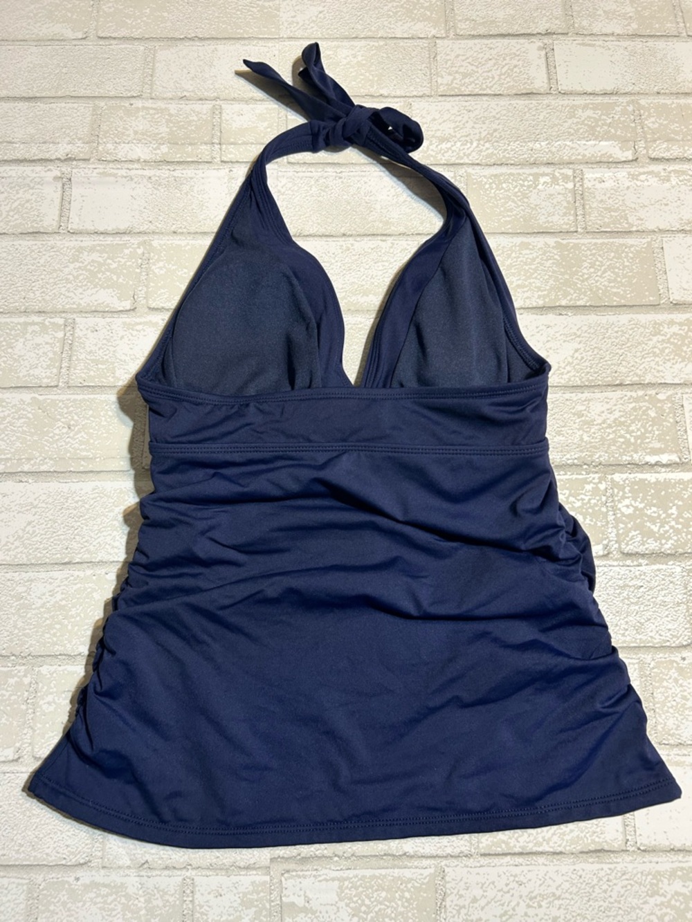 Athleta Navy Halter Tankini - Picture 2 of 5